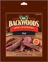 Lem Backwoods Hot Jerky Seasoning with Cure Packet, Custom Blend, 23.4 Ounces - £21.14 GBP