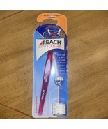 (1)  Reach Access Flosser with 8 Snap On Floss Heads Pink New Box Damaged - $18.32