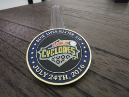 NYPD Brooklyn Cyclones Blue Lives Matter EOW Challenge Coin #538G - £19.71 GBP