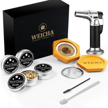 WEICHA Whiskey Bourbon Gifts for Men - Cocktail Smoker Kit with Torch, Birthday - £47.46 GBP