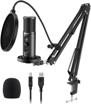 Usb Microphone With Zero Latency Monitoring Maono AU-PM422 192KHZ/24BIT - £72.94 GBP