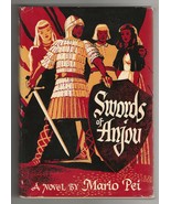 Mario Pei SWORDS OF ANJOU First edition Historical Novel Spain Song of R... - $22.49