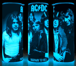 Glow in the Dark AC/DC Highway to Hell AC DC Cup Mug Tumbler 20oz - £18.16 GBP