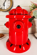 Ebros Gift Ceramic Fire Hydrant Treat Cookie Jar Decorative Figurine 10&quot;H - $34.99