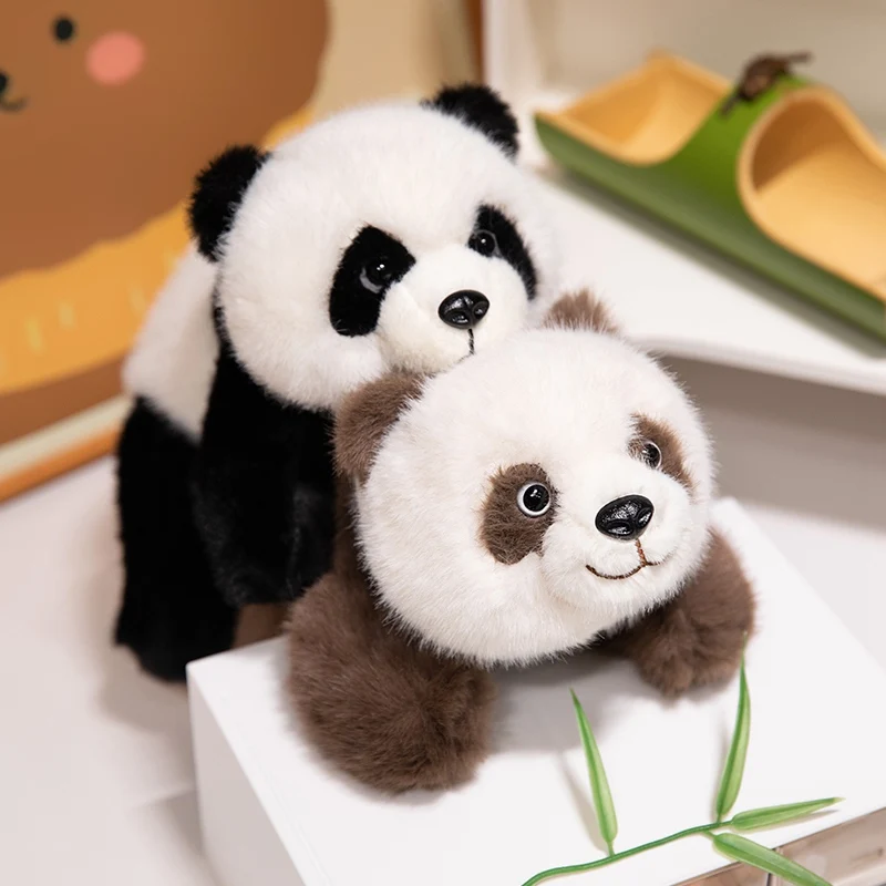 Y panda plush doll hua hua weighted particles stuffed toys simulation animal bear room thumb200