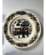 Royal Stafford Christmas Holiday Toy Shop 11&quot; Dinner Plate - €17,16 EUR