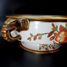 Antique Ovington Brothers Royal Worcester vitreous bowl rare elephant handles  - £151.80 GBP