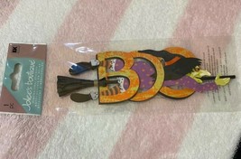 EK Success Jolee&#39;s Boutique Boo Witch Halloween Dimensional Scrapbook Sticker - £3.93 GBP