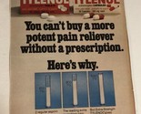 1978 Tylenol Vintage Print Ad Advertisement pa16 - $6.92