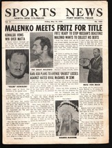 Sports News Wrestling Newsletter&amp; Match Program 5/15/1970-Fort Worth TX-Kille... - £30.73 GBP