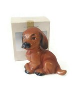 GOEBEL Puppy Dog Easter Figurine 1989 Sixth Edition W Germany - $16.48