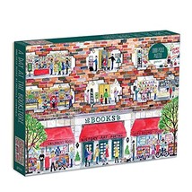 Michael Storrings A Day at The Bookstore 1000 Piece Puzzle from Galison - Beauti - £11.82 GBP