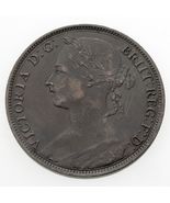 1892 Großbritannien Penny Münze IN XF Zustand Km #755 - $1,984.83 MXN
