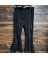 We The Free Curvy Jeans Women 30 Black Goth Bell Bottom Distress Grunge ... - $28.05 CAD