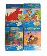 Lot of 4 Vintage Comes To Life Interactive Books Clifford Tigger Bears M... - $32.66