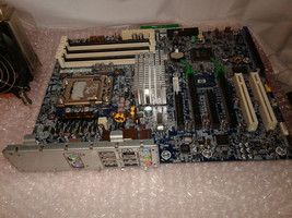 HP Z400 Workstation 6 Memory Sliot Motherboard w/Xeon W3520 2.66GHZ SP# ... - $49.49