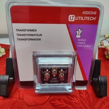 NEW Utilitech Transformer Wired #0063548 120 Vac Input 8 Vac Output ID28... - €8,55 EUR
