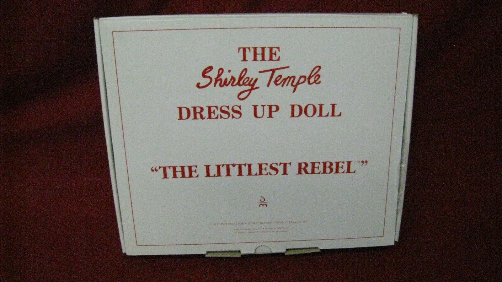 NEW Vintage Shirley Temple Dress Up Doll "The Littest Reb" Clothing Danbury Mint - £23.32 GBP