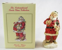 The International Santa Claus Collection, United States, Figurine with Box, SC06 - £5.50 GBP