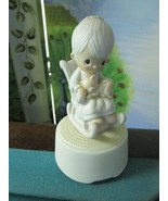 Precious Moments The Purr-Perfect Grandma Music Figurine In Box 7&quot; ^^ - €34,11 EUR