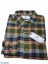 Southern Tide Men&#39;s Skipjack Plaid L/S Sport Shirt.Sage.Sz.M.NWT.MSRP$99.50 - £44.84 GBP