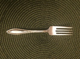 1881 Rogers fork. Silver plated 6-1/8&quot; long - £3.87 GBP