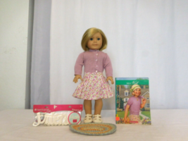 American Girl Doll Kit Kittredge 18” Meet Outfit + Kit Throw Rug + Friends Craft - £52.73 GBP