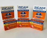 3 X Zicam Cold Remedy RapidMelts Tablets - Cherry Flavor - 25 Tabs Ea.- ... - £27.61 GBP