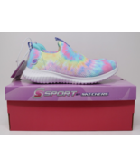 S Sport by Skechers Katya Multicolored TYE DYE Slip On Shoes Girl&#39;s Size... - $186.54 MXN