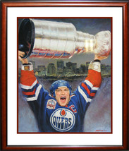 Mark Messier Lithograph Painting Framed, Ltd Edition /1111 - £143.88 GBP