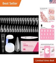 Salon-Quality Nail Extension Kit: 16 Sizes of Beetles Tipex Stiletto Tips - $42.00