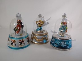 Mr. Christmas Angel Snowman Penguin Wind Up Musical Christmas Ornament - £26.43 GBP