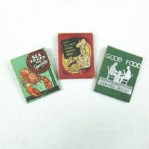 3 Vintage Matchbooks FULL Lobster House, Emmi&#39;s Restaurant, Victor&#39;s Kitchen, NY - £23.97 GBP