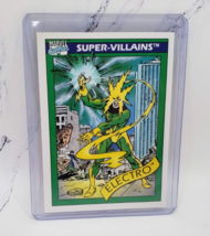1990 Marvel Super Heroes Trading Card Impel Electro #58 - £1.54 GBP
