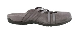 New Vionic Gray Suede Leather Orthopedic Clogs Size 7 M $99 - £63.89 GBP