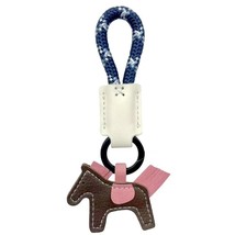 Do Everything In Love Vegan Leather Horse and Rope Key Ring Bag Charm - $14.85