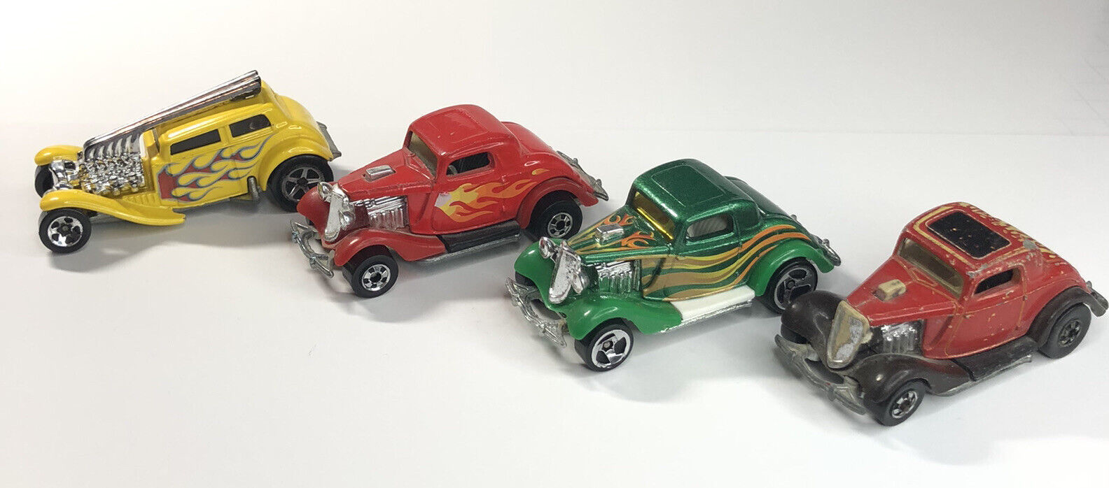 Vintage Hot Wheels Lot (3) 1979 Ford Coupes 1930’s Hot Rods RARE, 1 Dodg... - $19.14