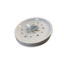 Tabletops Unlimited Victorian Bouquet Dinner Plate Floral No Trim Blue Peach Yel - £8.52 GBP