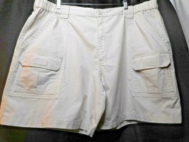 Savane Hiking Shorts Khaki (stone) Men’s Size 44 Cargo 6 Pockets - £12.50 GBP
