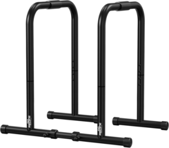 Dip Station Functional Heavy Duty Dip Stands Fitness Workout Dip Bar Sta... - $85.49