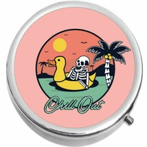 Chill Out  Medicine Vitamin Compact Pill Box - $11.65