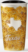 *Starbucks 2021 Texas Yellow Rose Local Collection Ceramic Tumbler NEW - £44.00 GBP