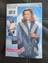 Rare Butterick Misses&#39; Hat Purse Jacket 4423 Pattern Luv &#39;n Stuff Uncut Vintage - £7.58 GBP