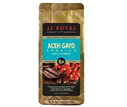 JJ Royal Coffee Aceh Gayo 100% Arabica (Whole Bean) 200g - Delight in the beans' - $47.80