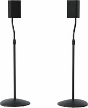 Sanus Speaker Stands Pair - Adjustable Height Speaker Stands For Satelli... - $58.93