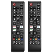Pack Of 2 New Universal Remote For All Samsung Tv Remote, Replacement Compatible - £15.17 GBP