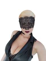 Lace Party Mask Masquerade Sexy Cosplay Wedding Bdsm Role Play Fetish Pr... - £20.45 GBP