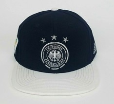 Germany - FIFA World Cup Brasil 2014 Adidas Snapback Soccer Football Black Hat - £28.19 GBP