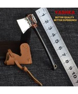 Mini Axe Stainless Steel Souvenir Key chain Camping Travel Sharp Tool Vi... - $173.81 MXN