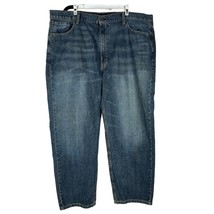 Levi&#39;s 550 Men&#39;s Relaxed Fit Blue Denim Jeans Size 44X30 - $23.03
